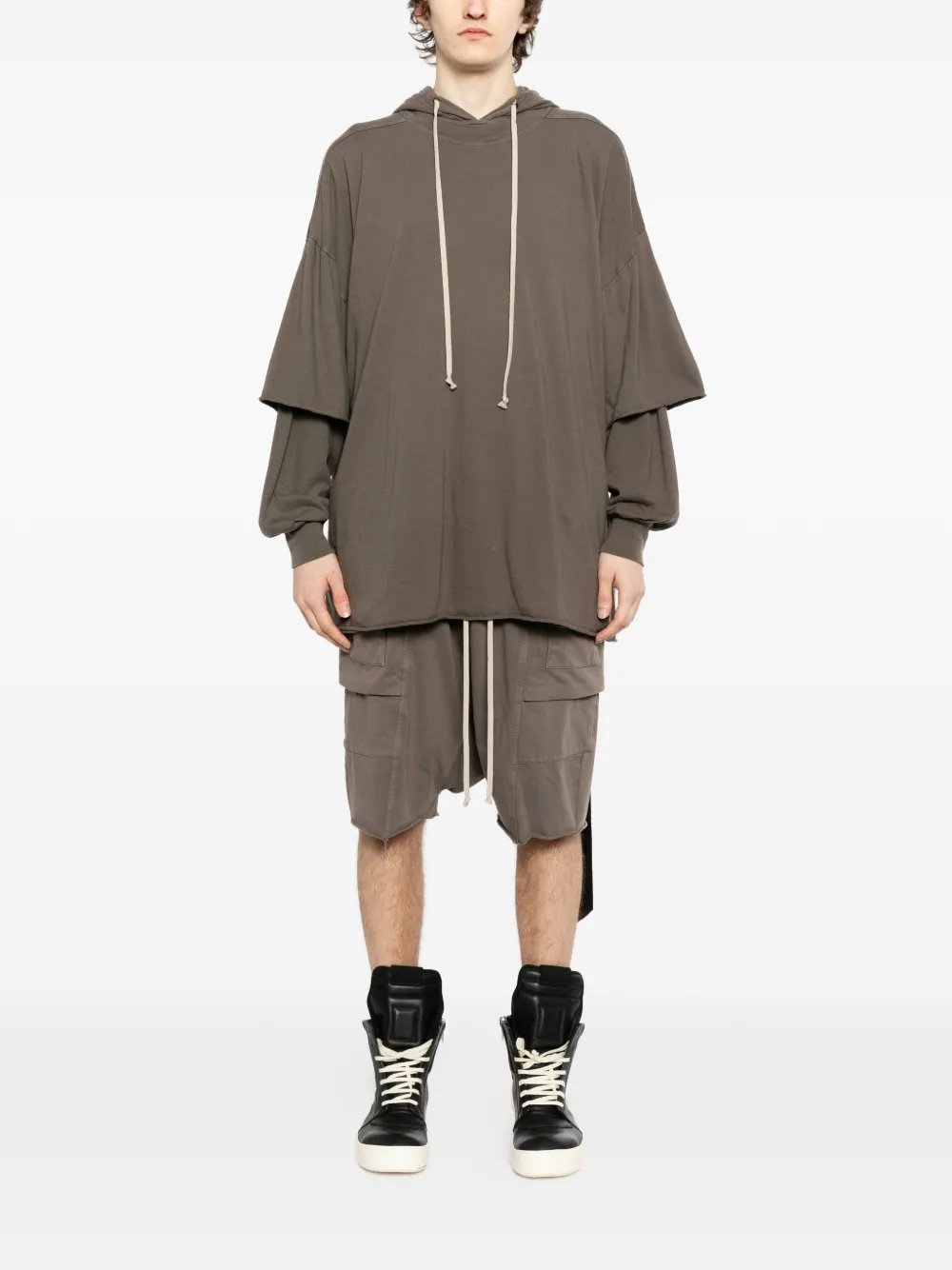 Rick Owens DRKSHDW Tommy Hustler hoodie Bruin