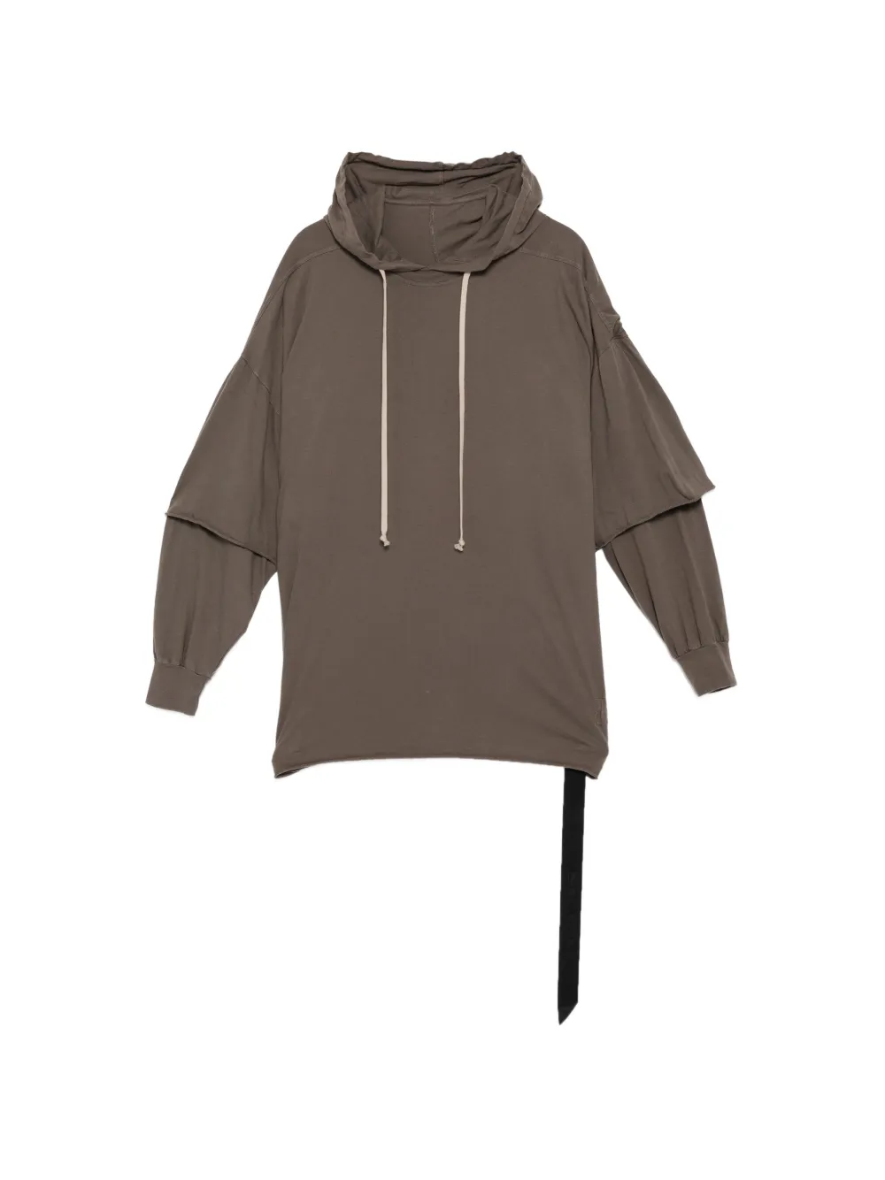 Rick Owens DRKSHDW Tommy Hustler Hoodie - Braun