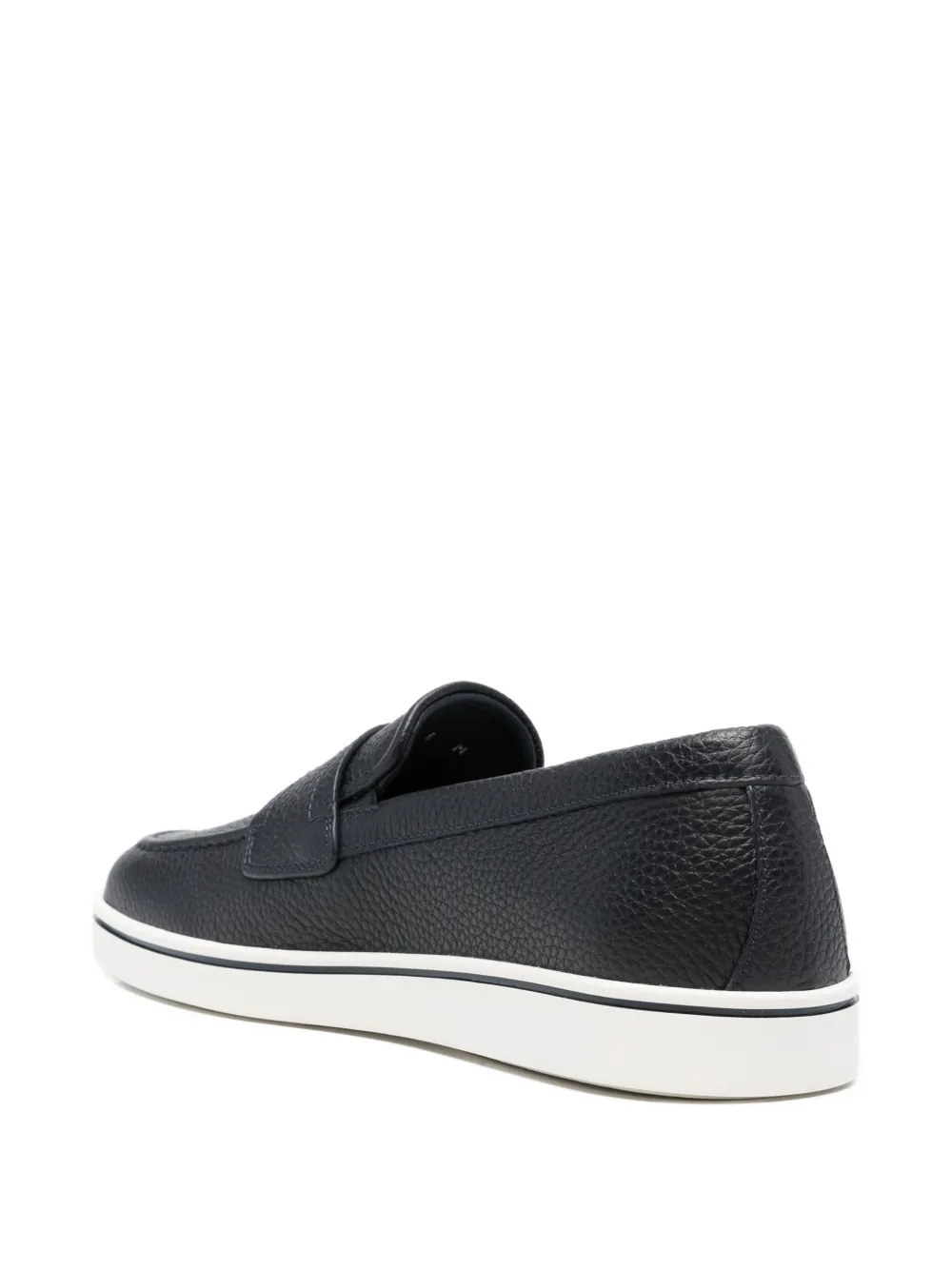 Ferragamo Leren loafers Blauw