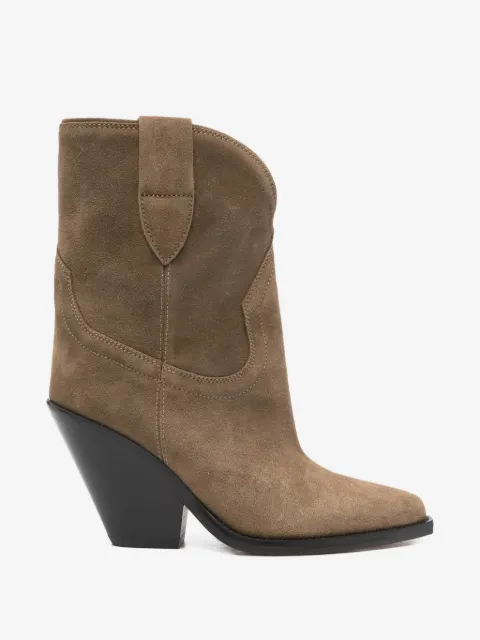 ISABEL MARANT Leyane Stiefel mit spitzer Kappe