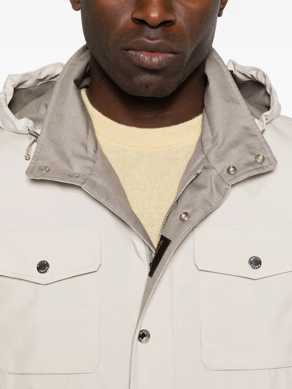 Moorer Jack met klepzak Beige
