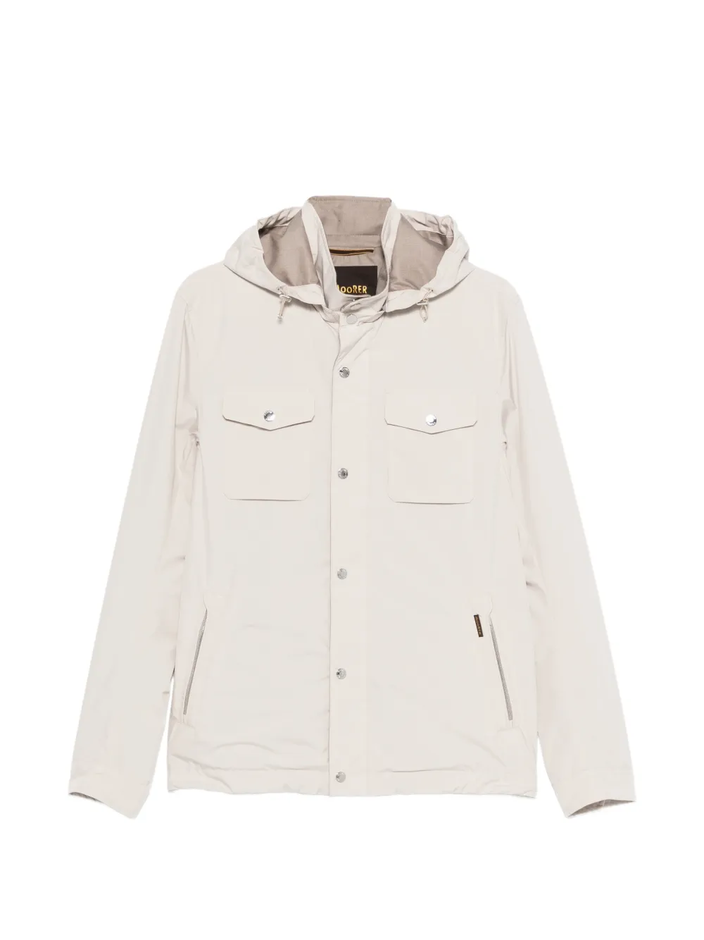 Moorer flap-pocket jacket - Toni neutri