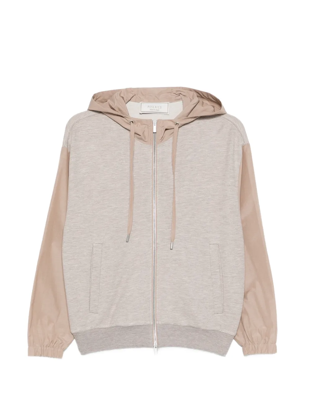 Peserico zip-up hoodie - Marrone
