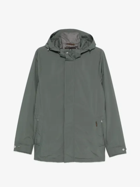 Moorer logo-patch jacket