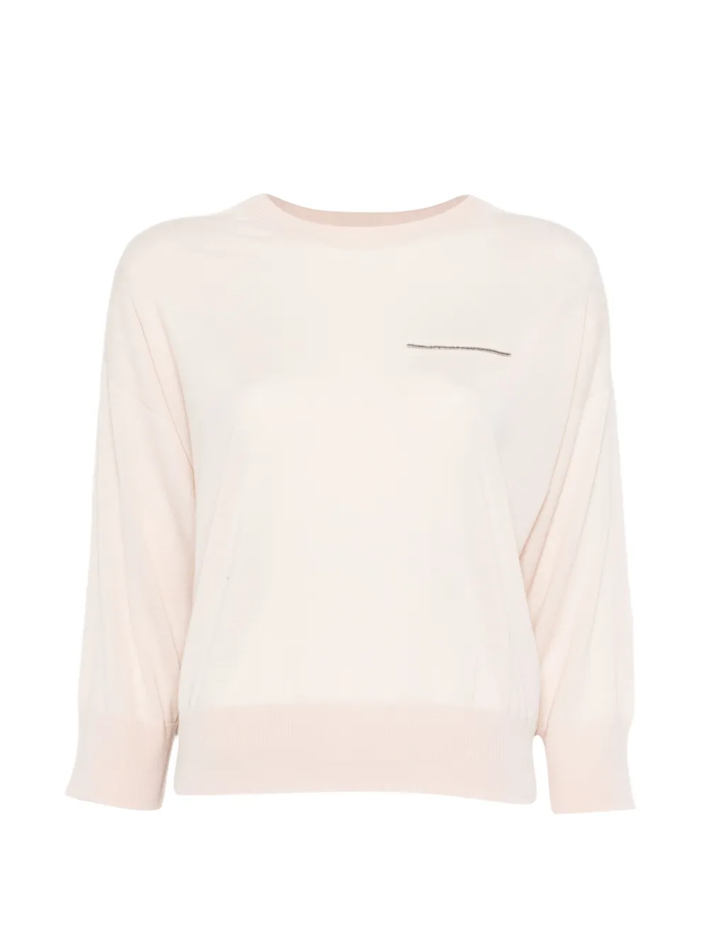 Peserico crystal-embellishment sweater - Toni neutri