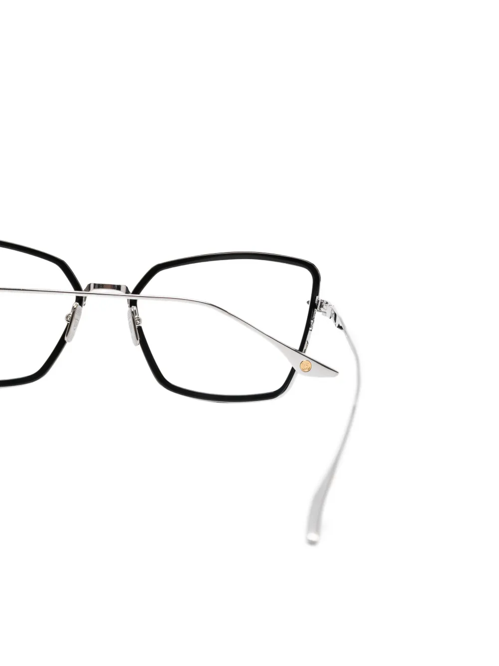  Dita Eyewear Behcka Square-frame Glasses - Black 