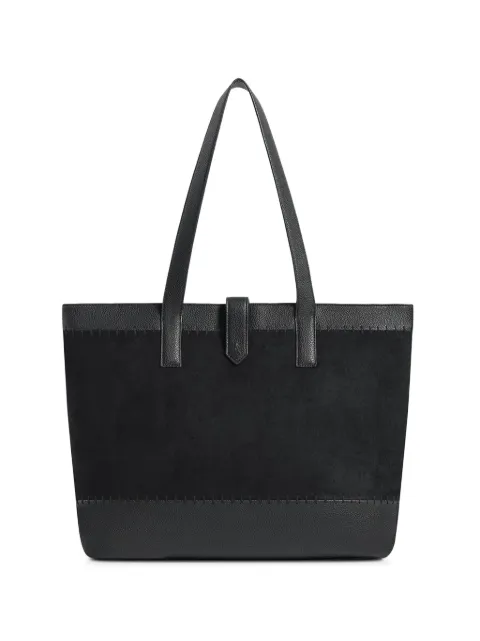 Manière De Voir contrast-trim tote bag