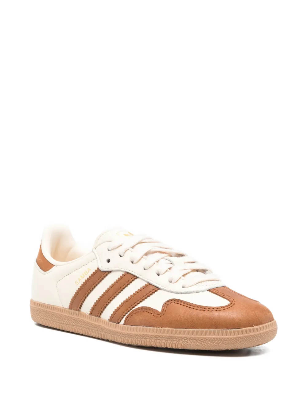 adidas Samba OG leren sneakers Beige