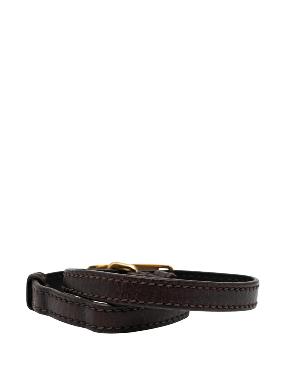 2000-2010 Leather Articles De Voyage Sign It Bracelet Costume Bracelet