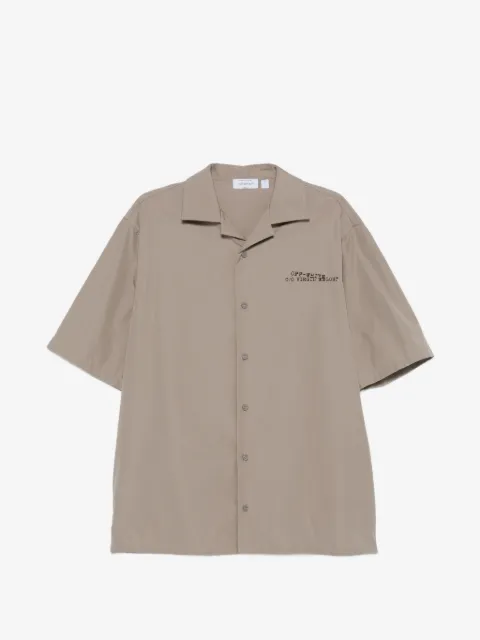Off-White camisa manga corta con botones