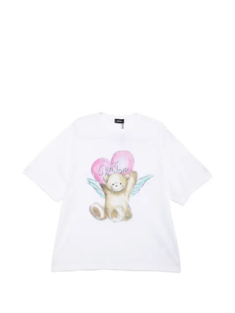 We11done teddy-print T-shirt