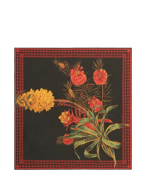 Blumarine Schal mit Blumen-Print
