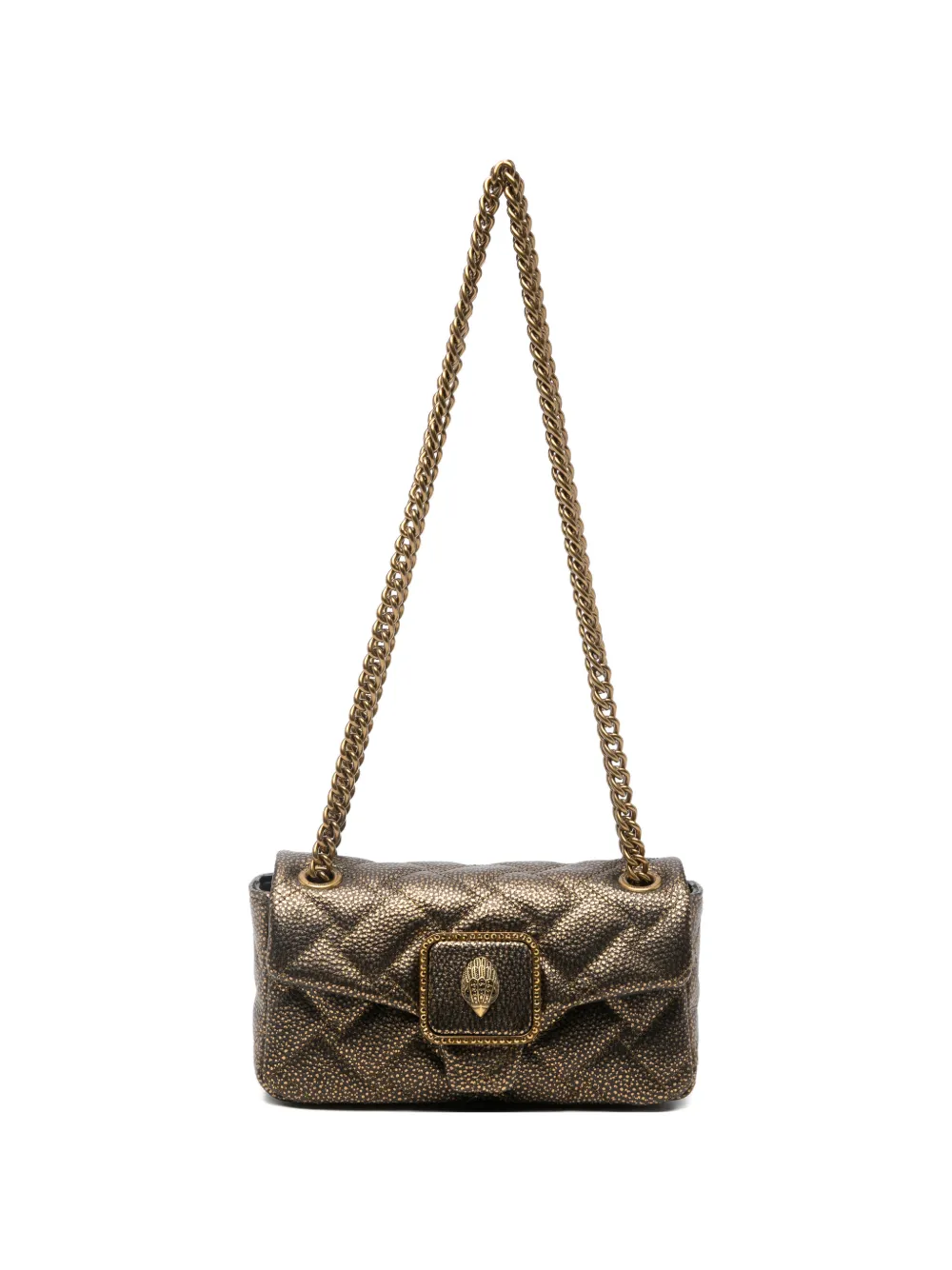 Kurt Geiger London Pimlico quilted crossbody bag - Oro