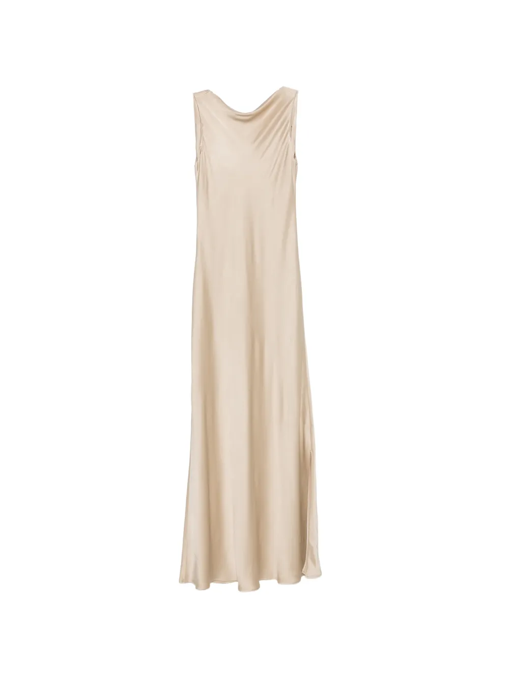 Antonelli Mara cowl-neck dress - Toni neutri