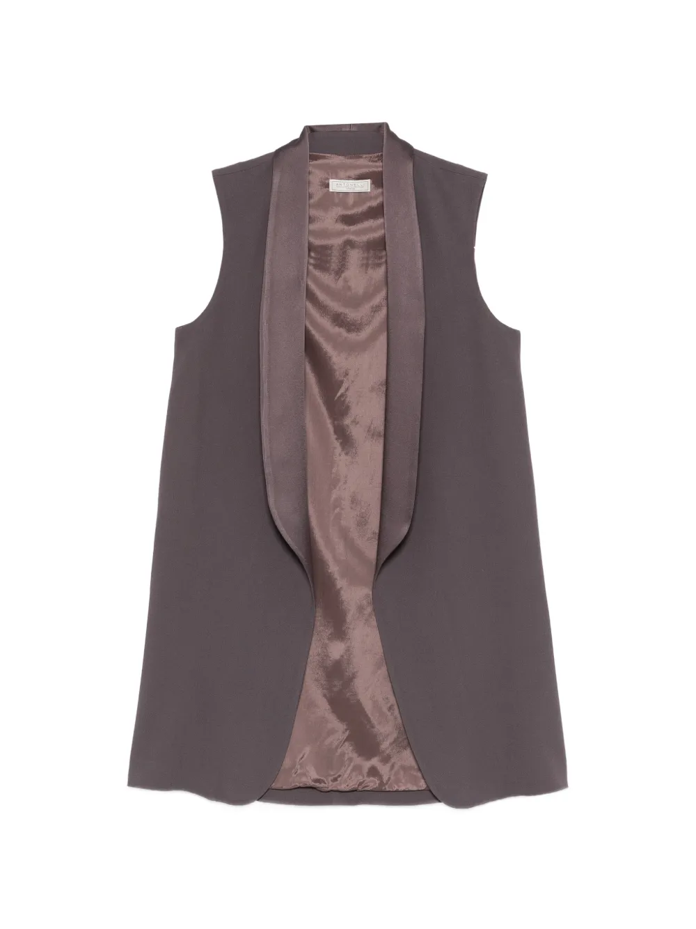 Antonelli shawl-collar coat - Viola