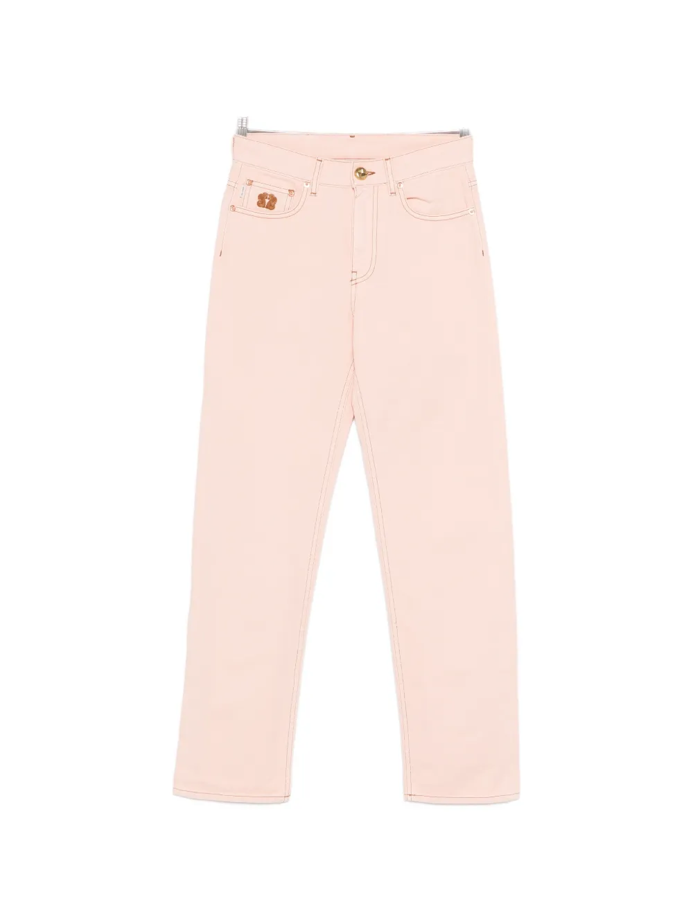 Blazé Milano emblem straight jeans - Rosa