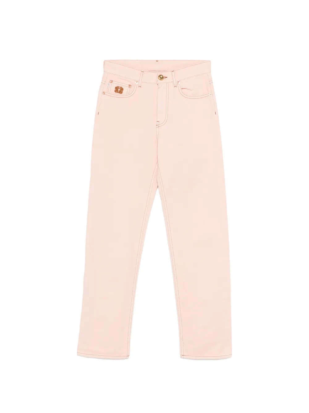 Blazé Milano emblem straight jeans - Rosa