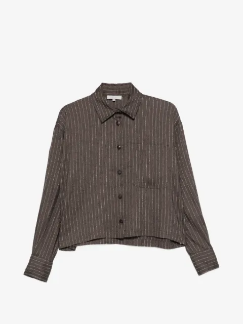 Antonelli stripe-pattern shirt