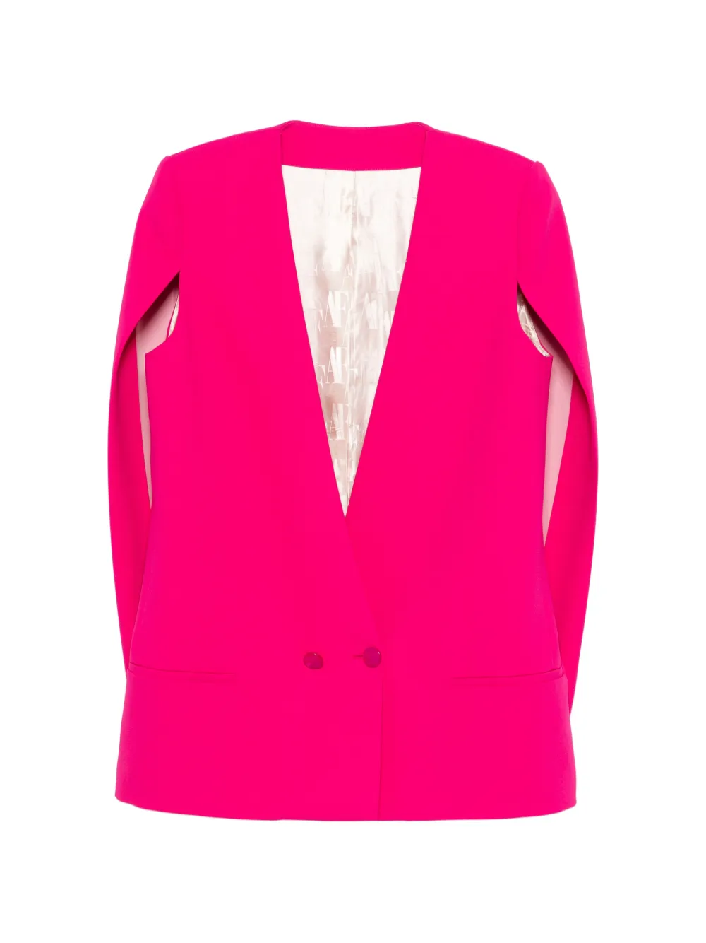Alberta Ferretti double-breasted gilet - Pink
