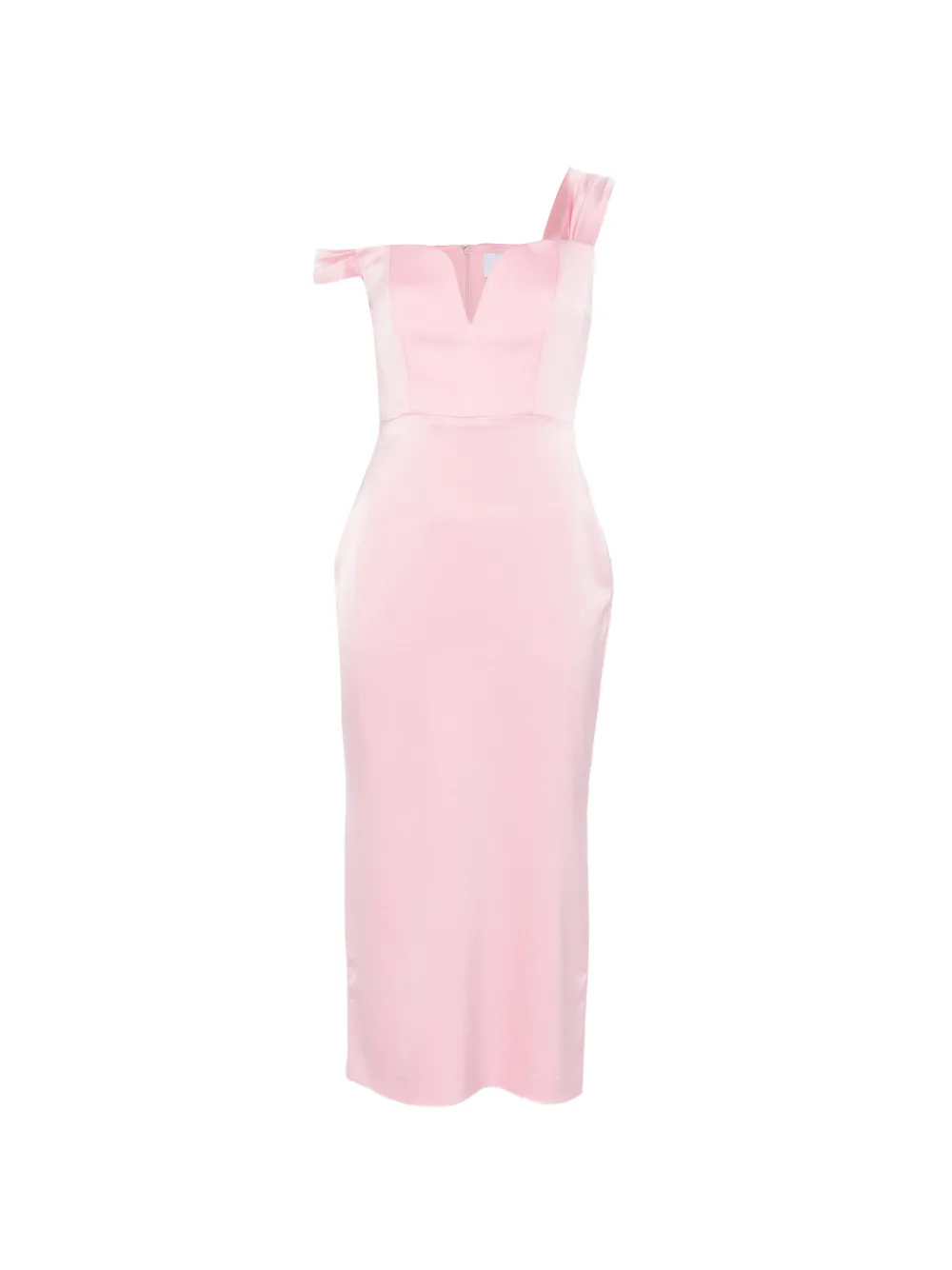 Alex Perry zip-fastening midi dress - Rosa