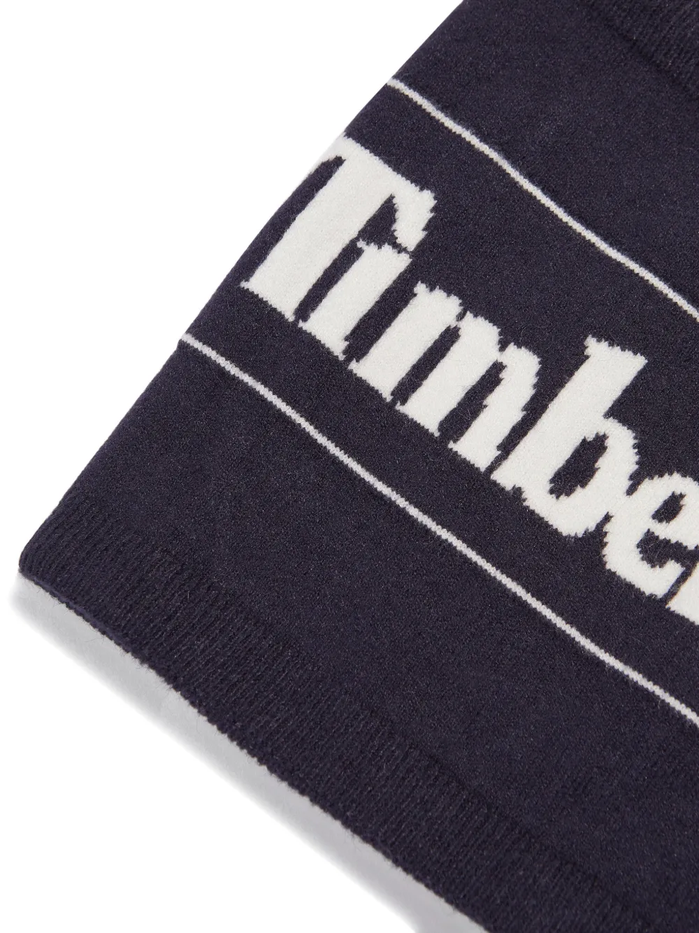 Timberland Kids Sjaal met geborduurd logo Blauw