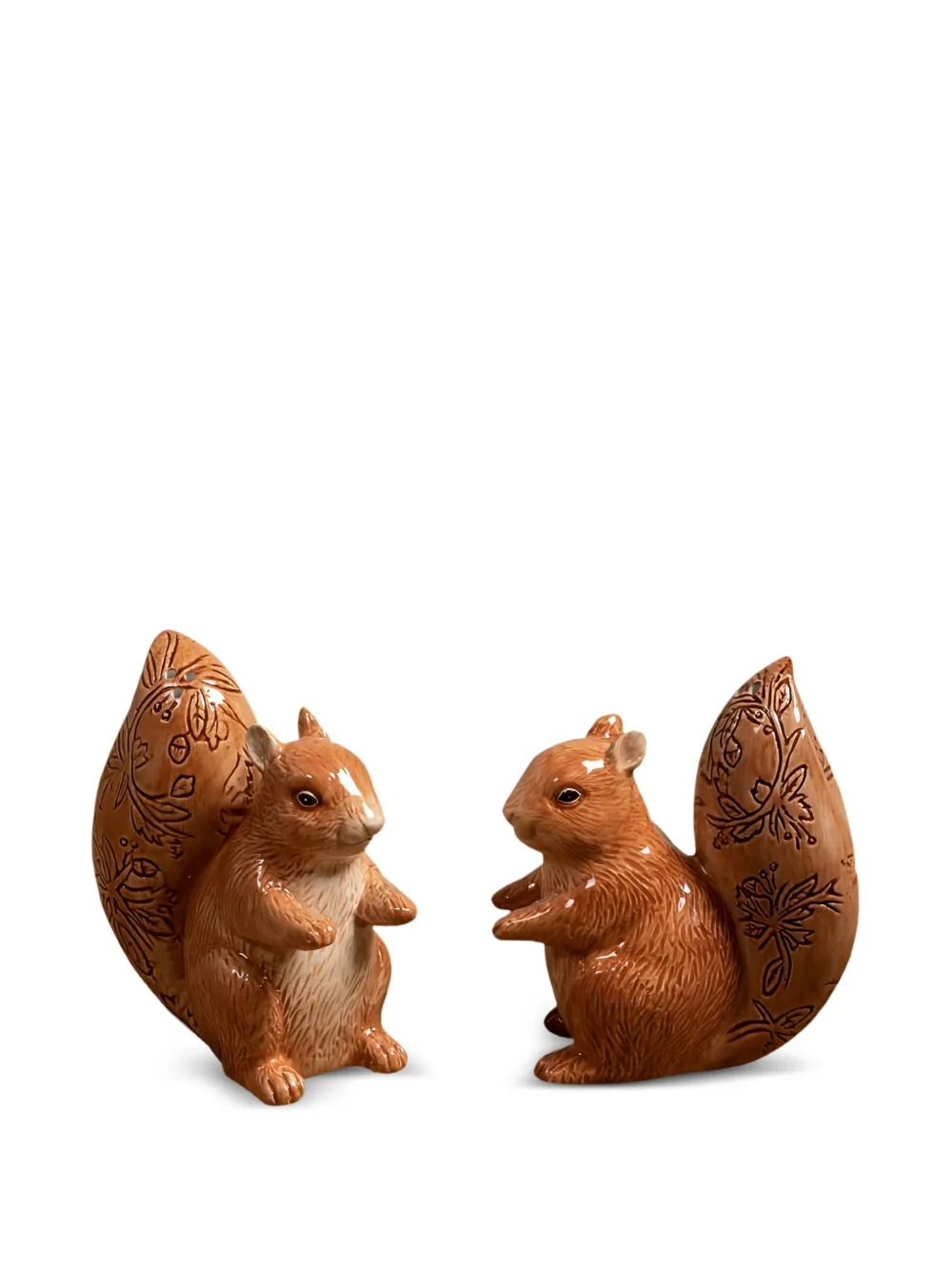 Cu I Seeyou Squirrel Salt And Pepper Set In Brown