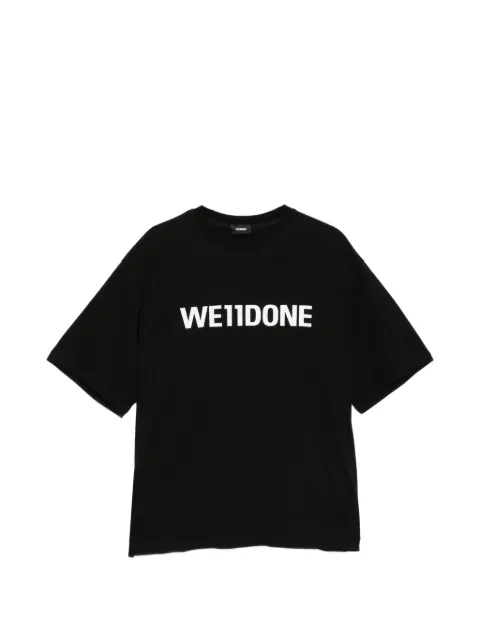 We11done logo-print T-shirt