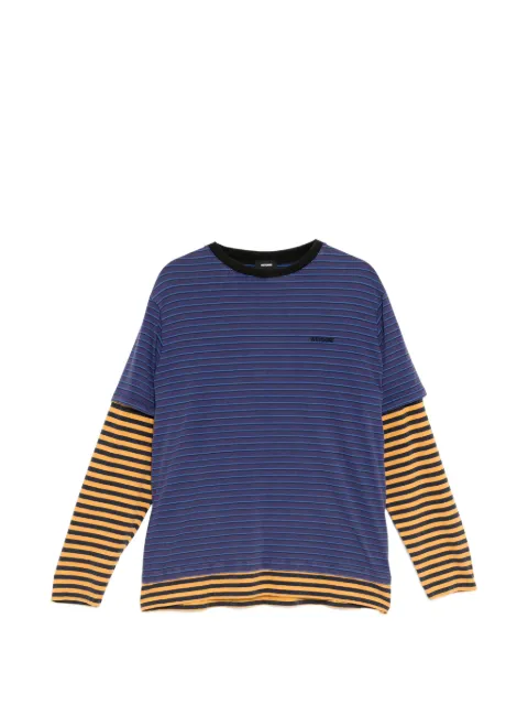 We11done striped T-shirt