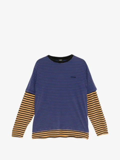 We11done striped T-shirt