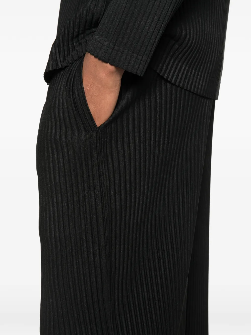 Homme Plissé Issey Miyake Plooibroek Zwart