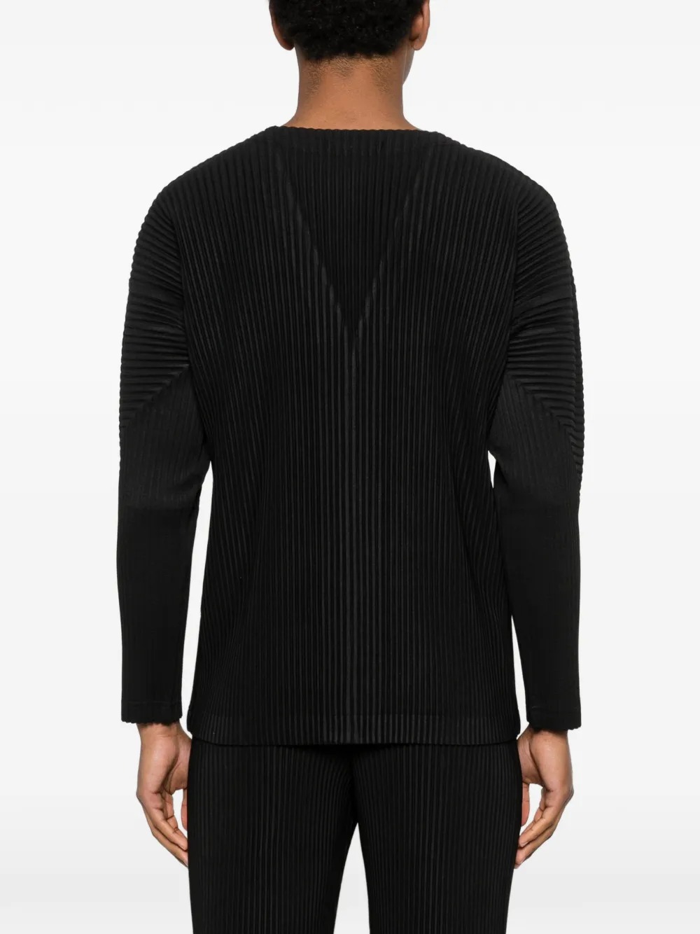 Homme Plissé Issey Miyake Basics Tシャツ | ブラック | FARFETCH JP