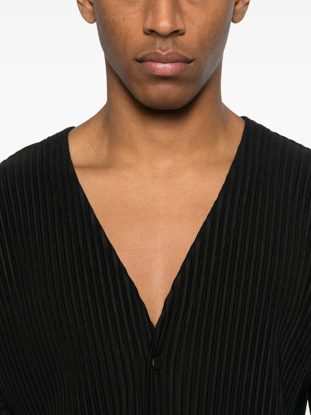Homme Plissé Issey Miyake Basics Tシャツ | ブラック | FARFETCH JP