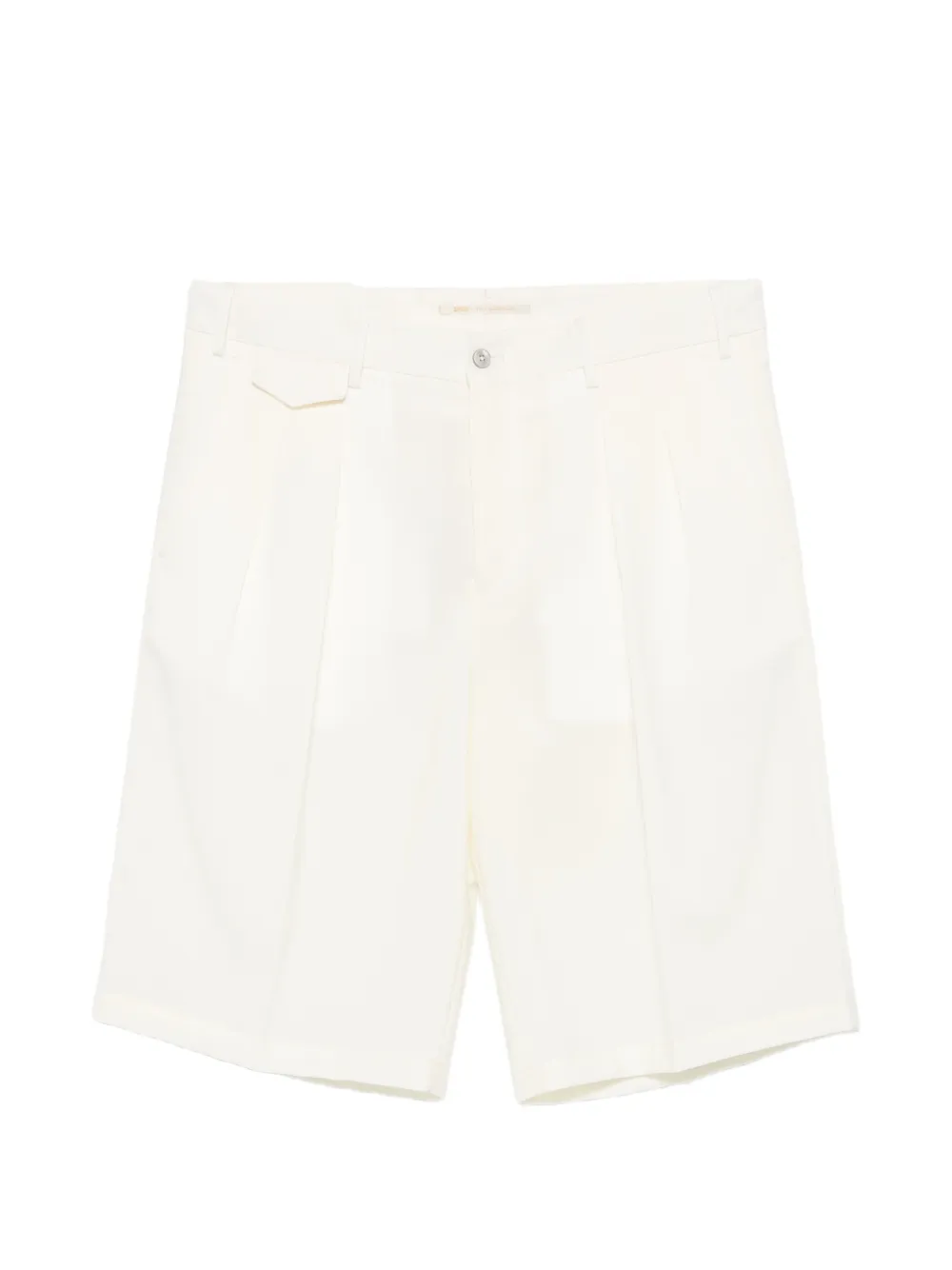 Briglia 1949 pleated-detail tailored shorts - Weiß