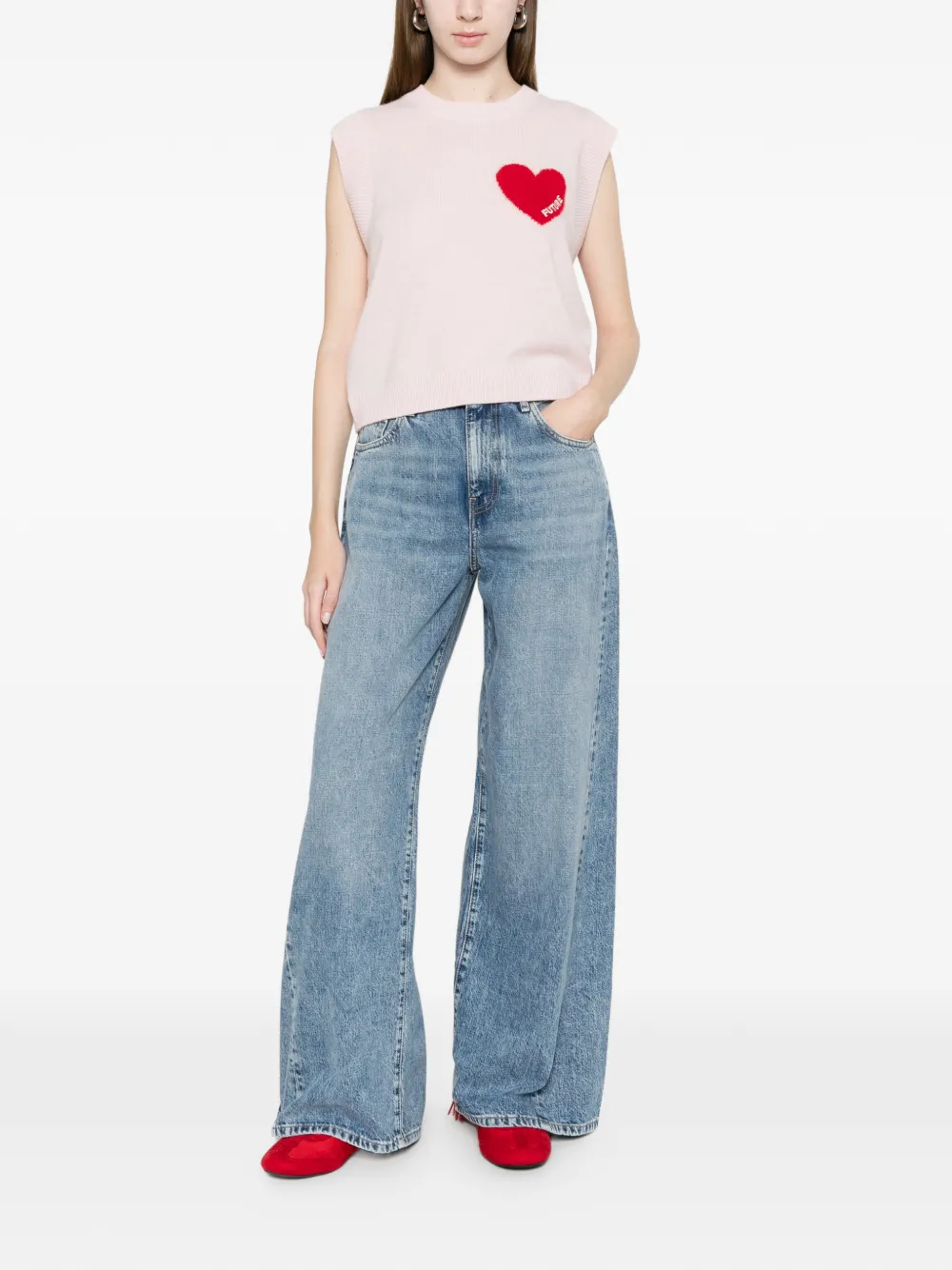  Ag Jeans Helsinki Logo-patch Jeans - Blue 