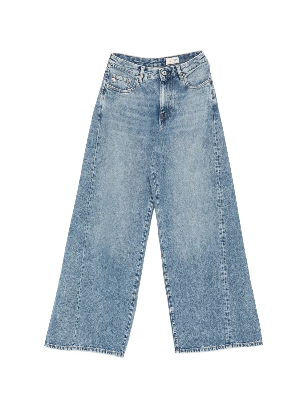 AG Jeans Helsinki logo-patch jeans - Blu