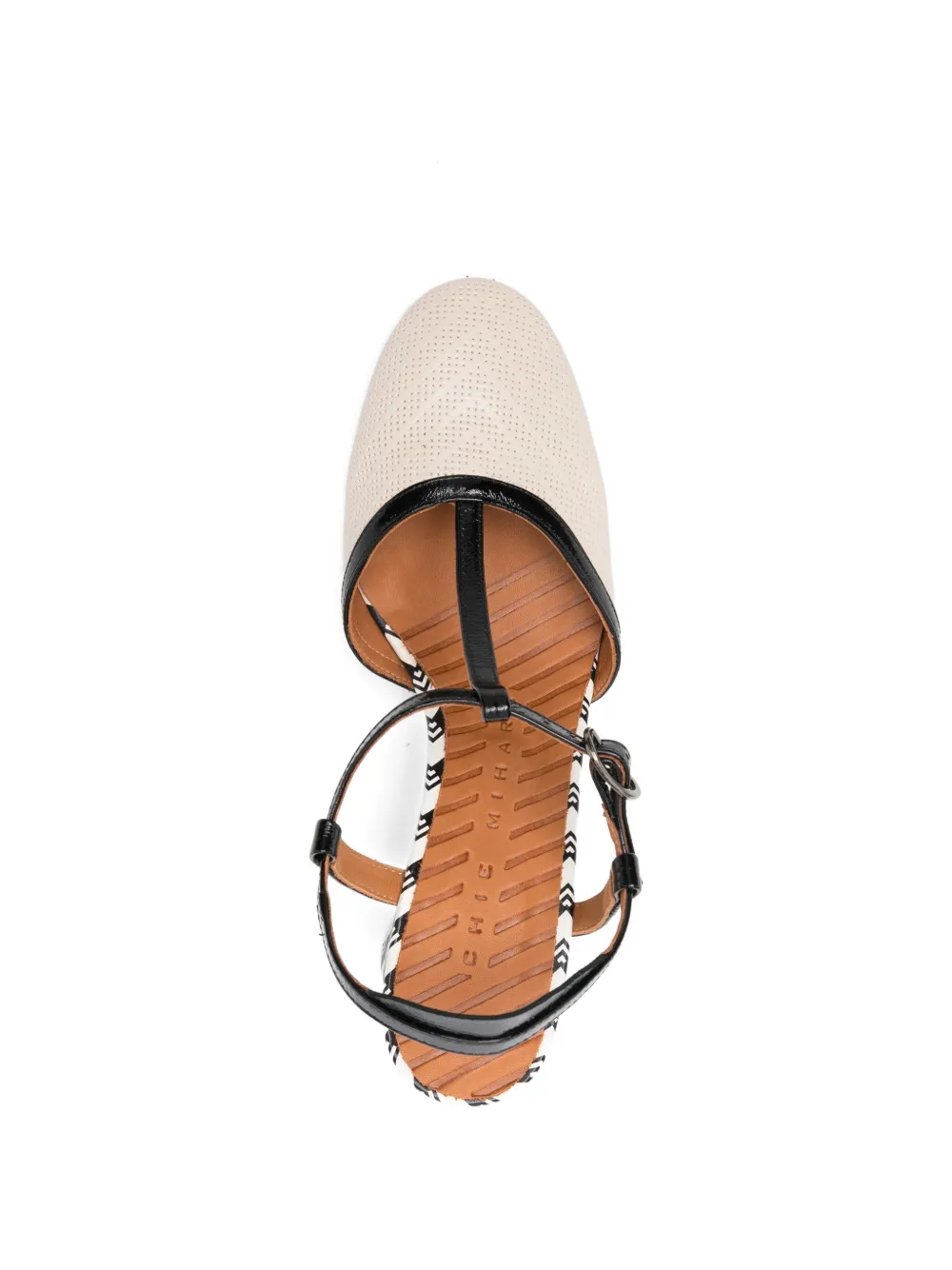 Chie Mihara Mahedi sandalen met patroon Beige