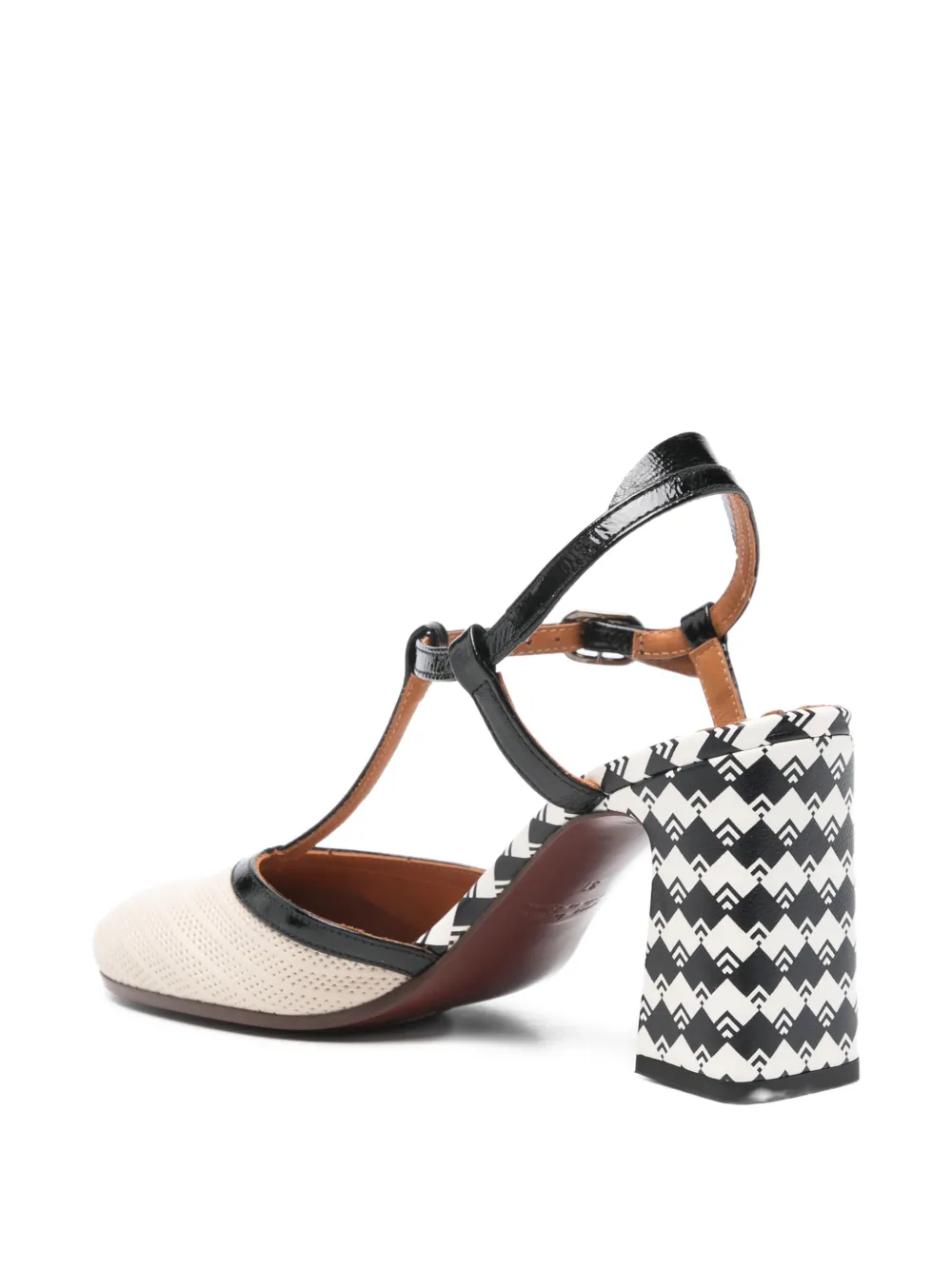  Chie Mihara Mahedi Patterned Sandals - Neutrals 