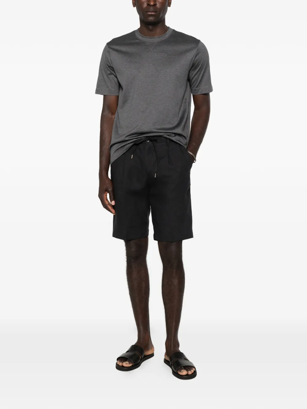 Briglia 1949 Chino shorts Zwart