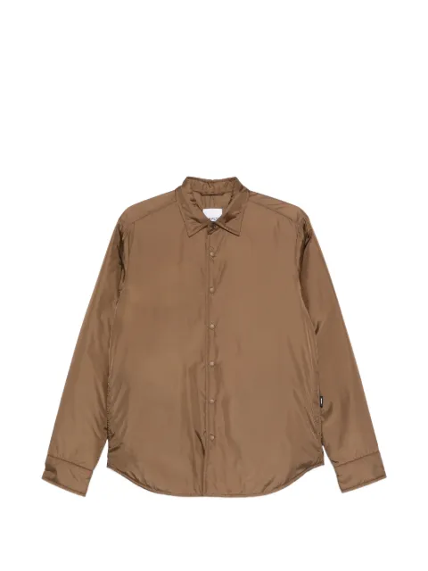 ASPESI padded press-stud shirt