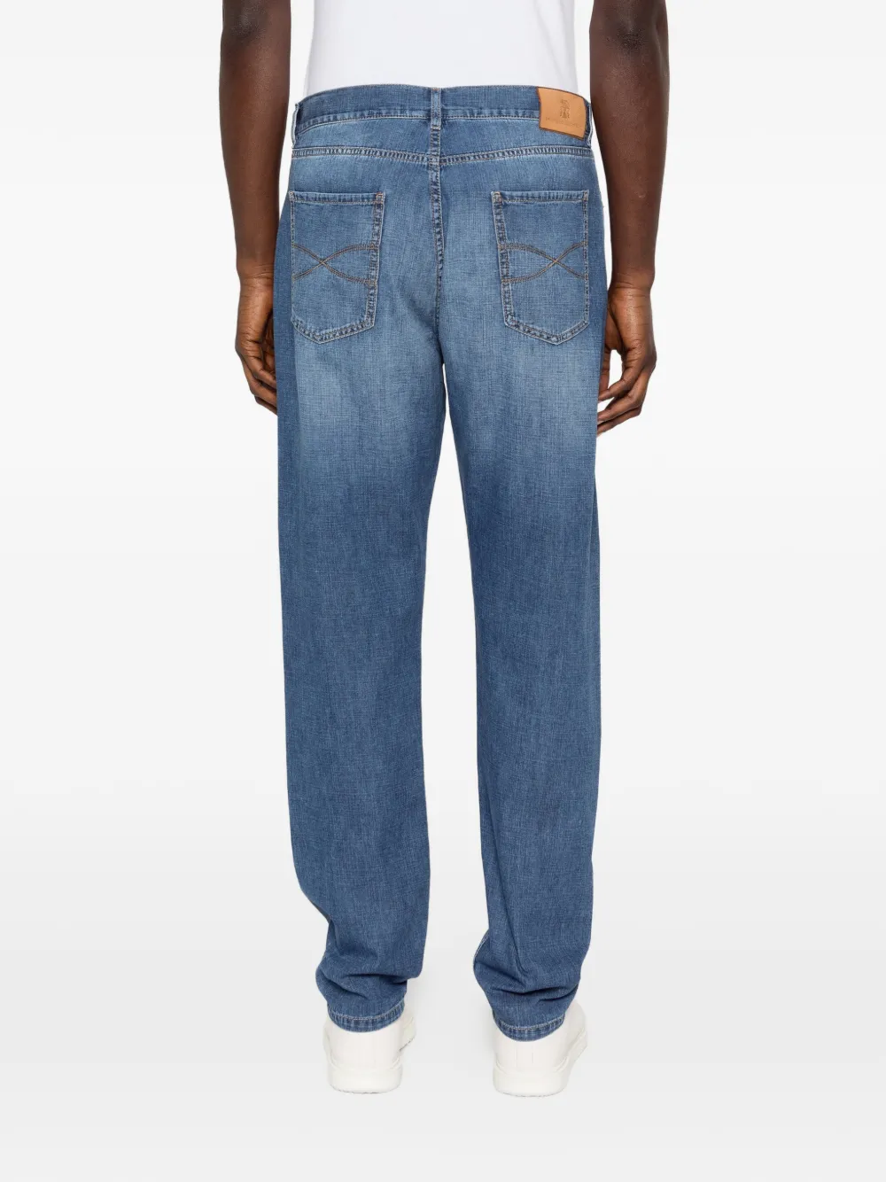 Brunello Cucinelli Straight jeans Blauw