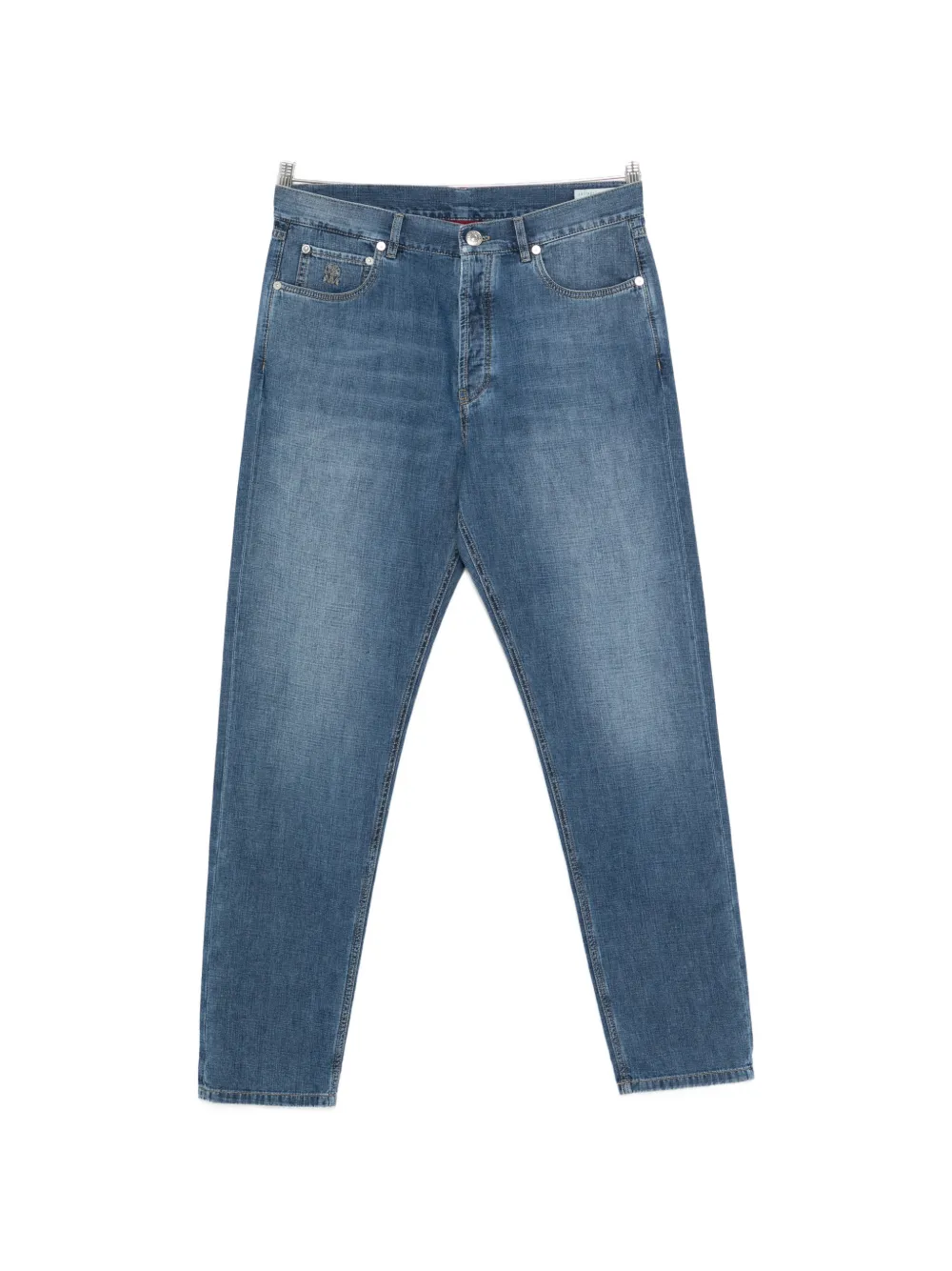 Brunello Cucinelli straight-leg jeans - Blu