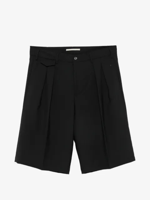 Briglia 1949 pleated knee-length shorts