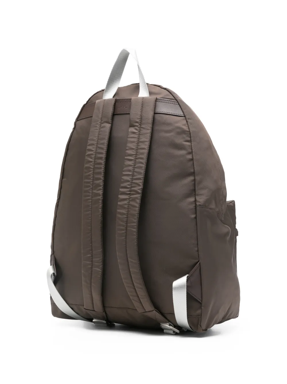  A.p.c. Zip-up Backpack - Brown 