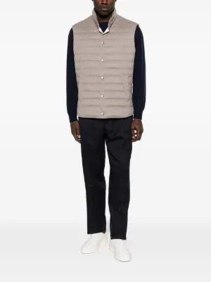 BRUNELLO CUCINELLI Gilet In Lana E Cashmere