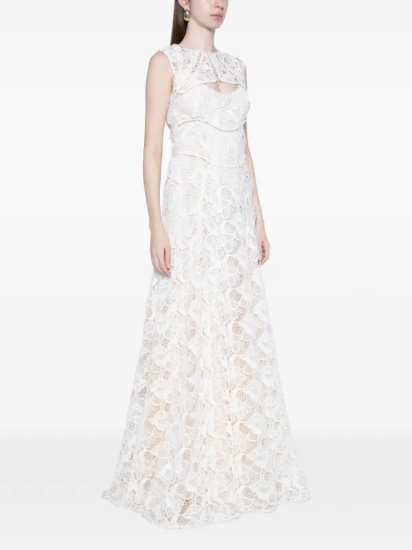 costarellos lace midi dress Rinna Lace Ombr Midi Dress