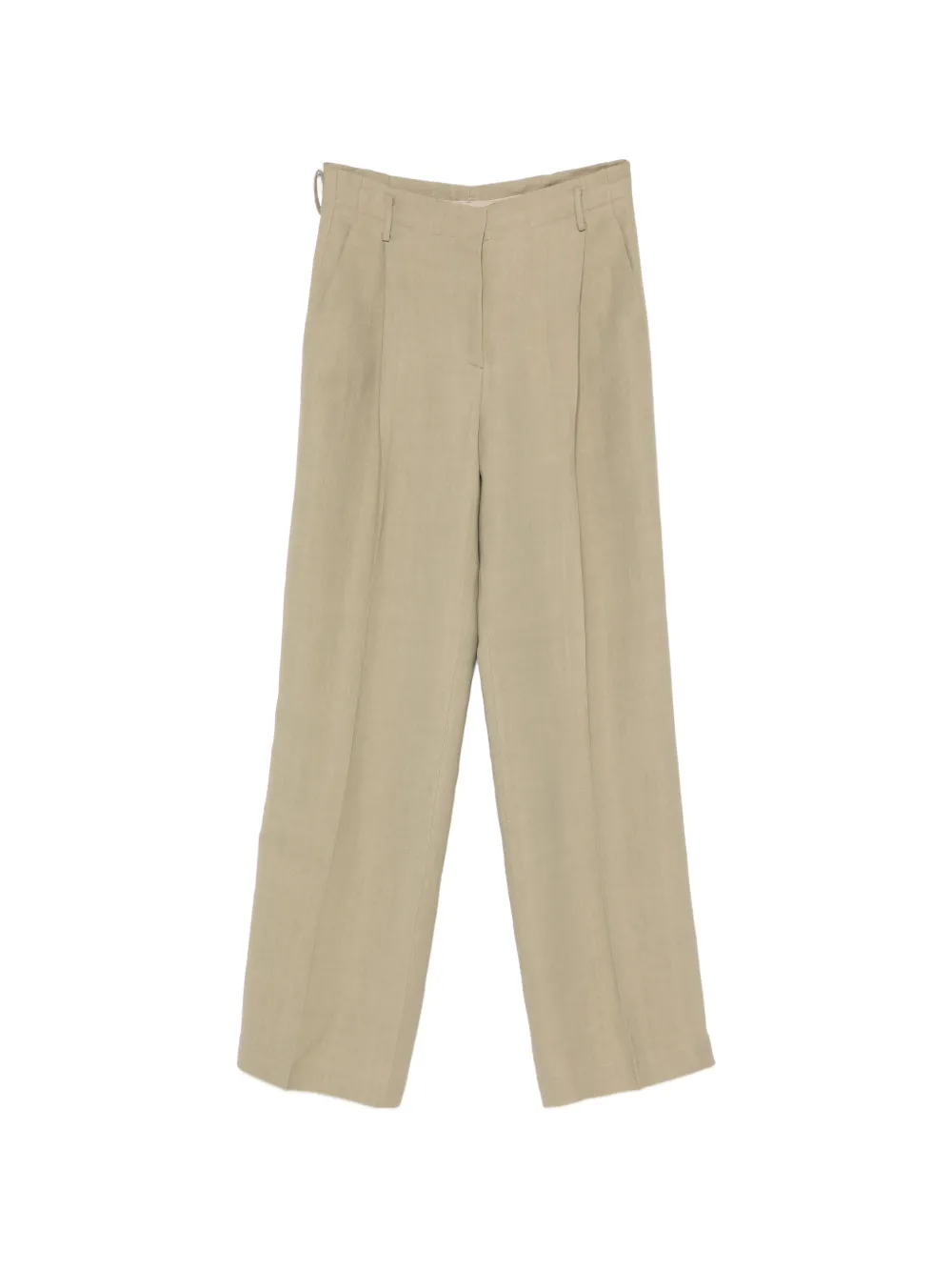 Antonelli pressed-crease trousers - Verde