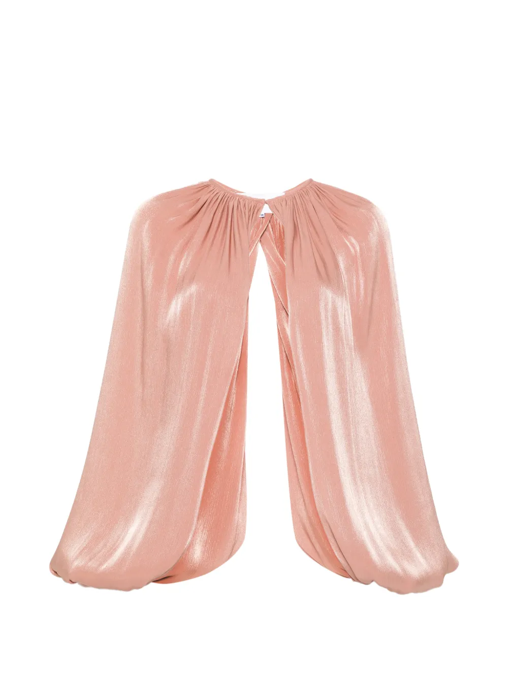 Costarellos gathered jacket - Rosa