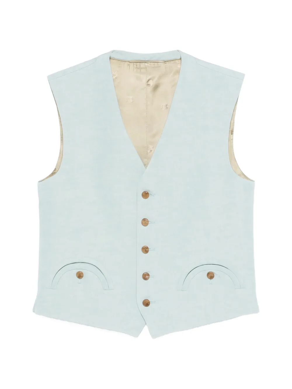 Blazé Milano buttoned waistcoat - Blu
