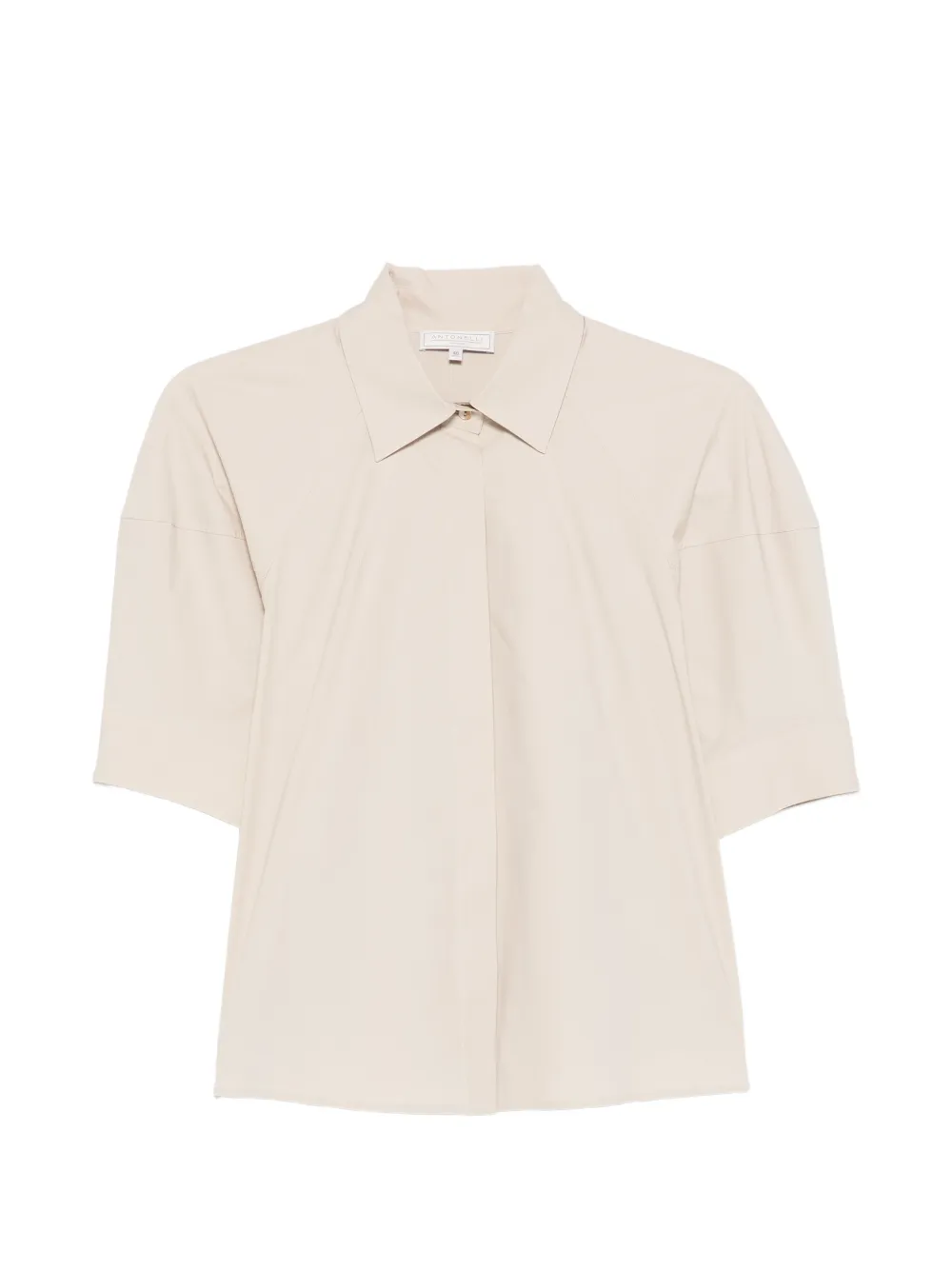 Antonelli short-sleeve shirt - Toni neutri