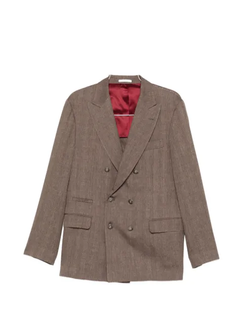 Brunello Cucinelli double-breasted suit